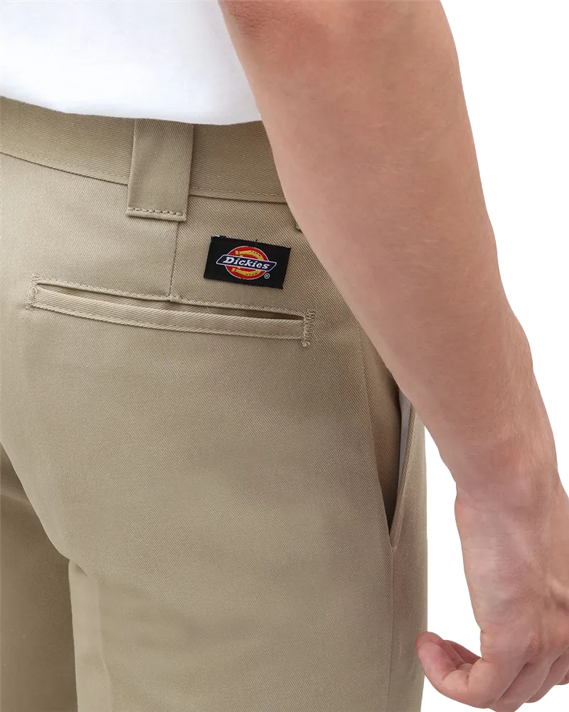 873 Slim Straight Work Trousers in Khaki