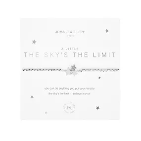 A Little 'The Sky's The Limit' Bracelet | Silver Plated