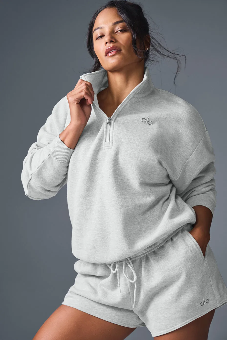 Accolade 1/4 Zip Pullover - Athletic Heather Grey