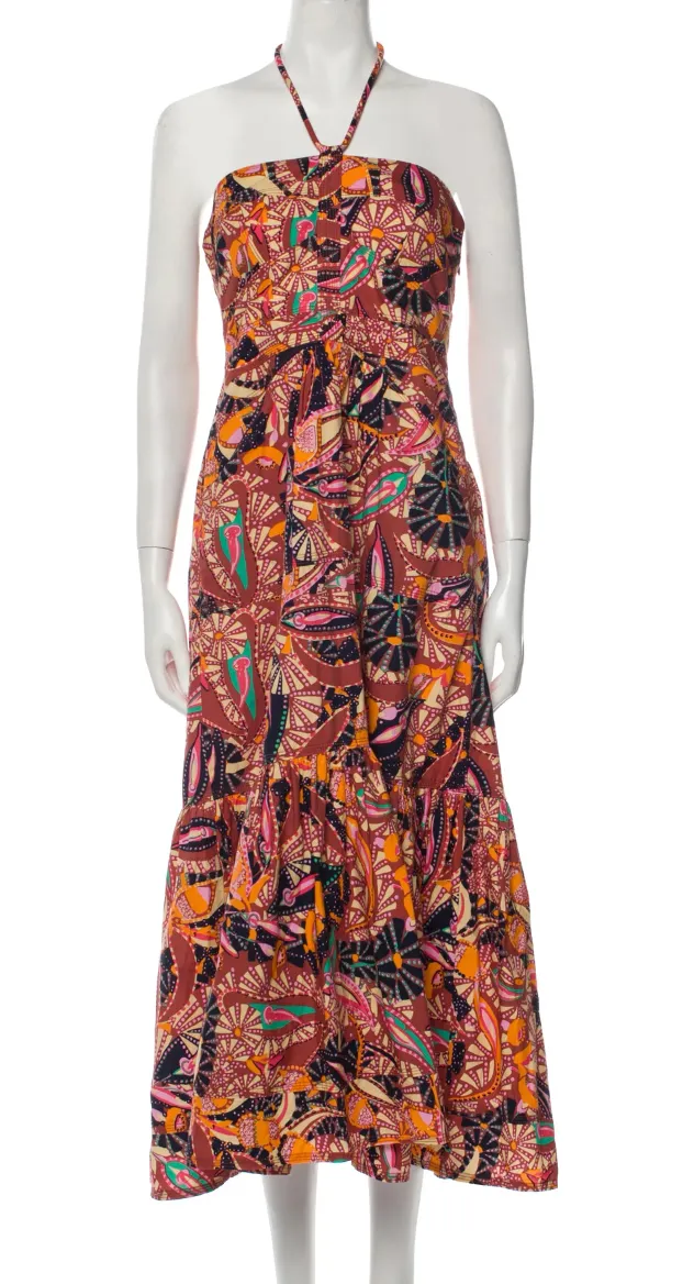 A.L.C. Printed Maxi Dress