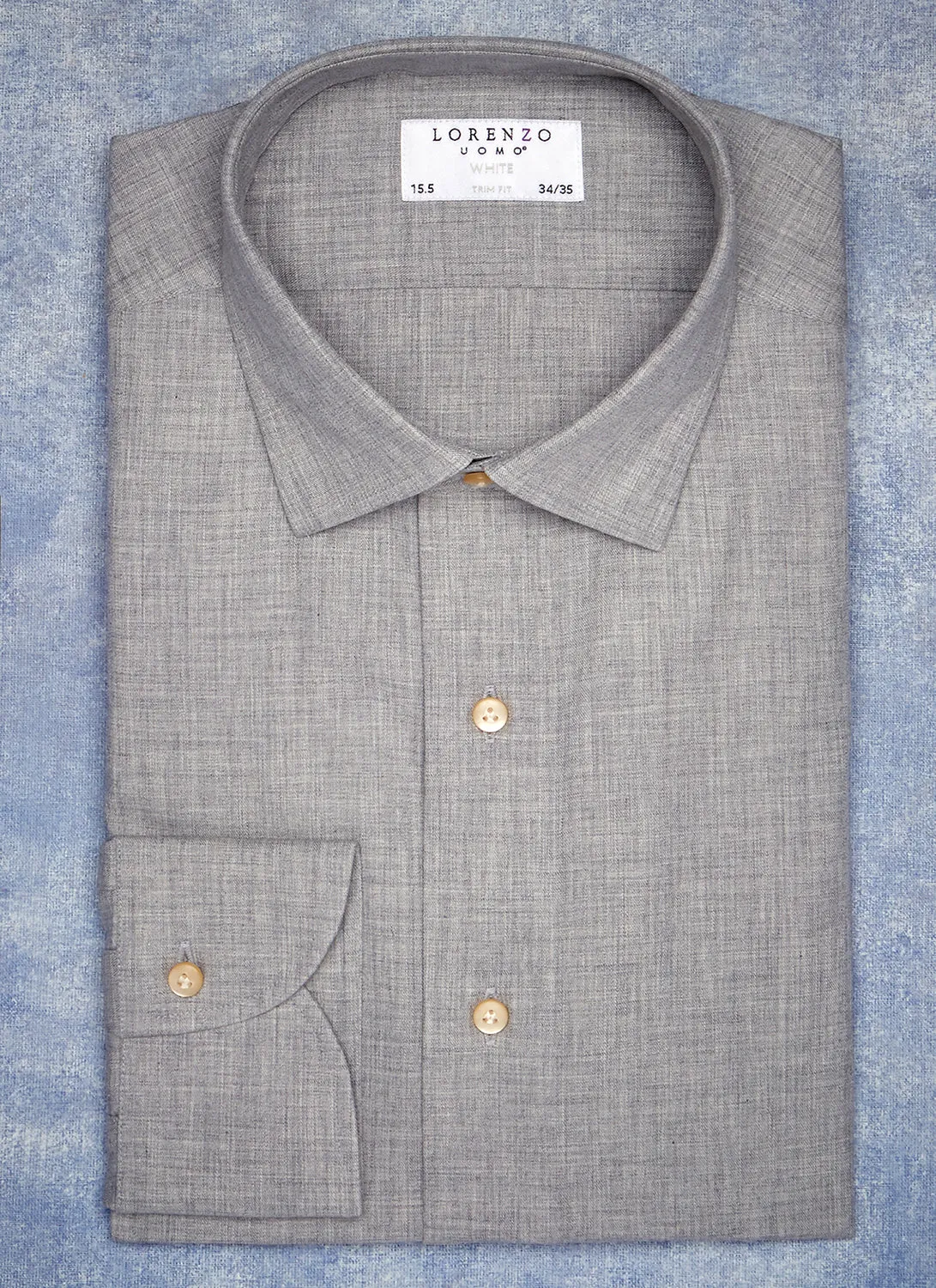 Alexander in Grey Heather Shirt