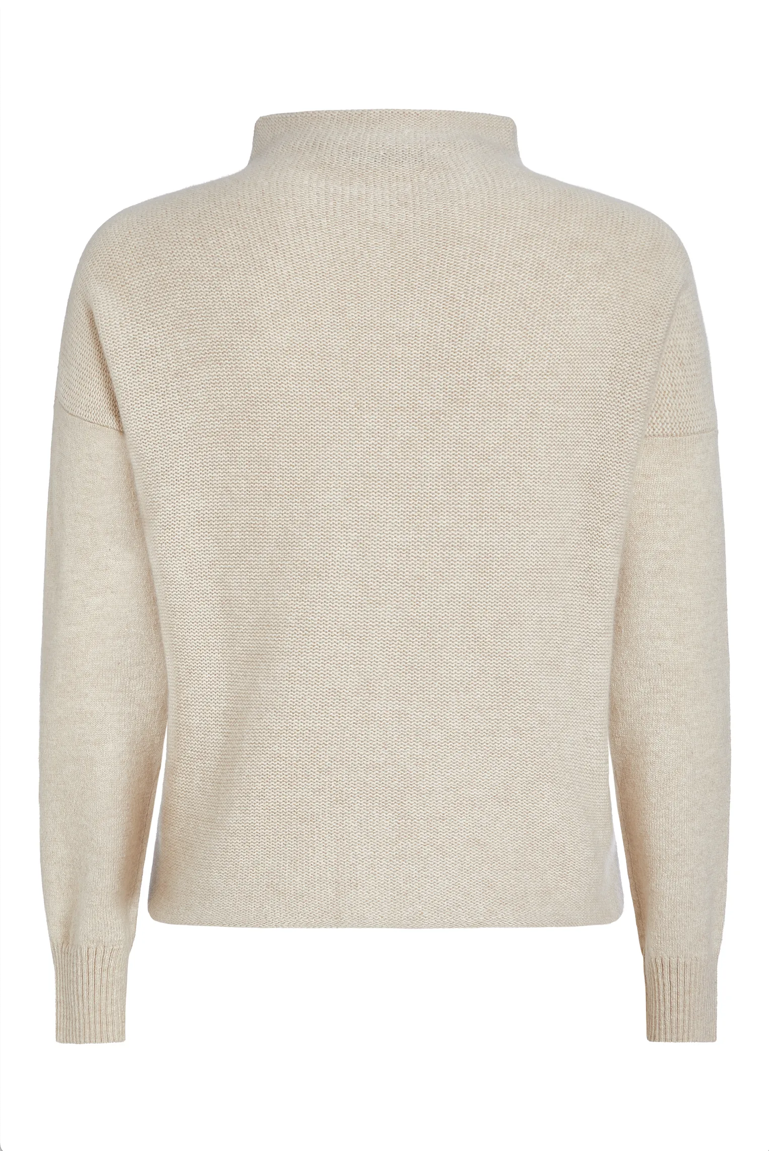 Amanda Cashmere Pullover- Wheat