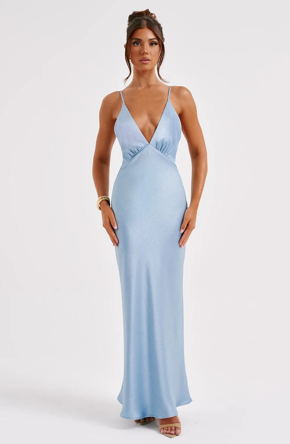 Anja Maxi Dress - Turquoise