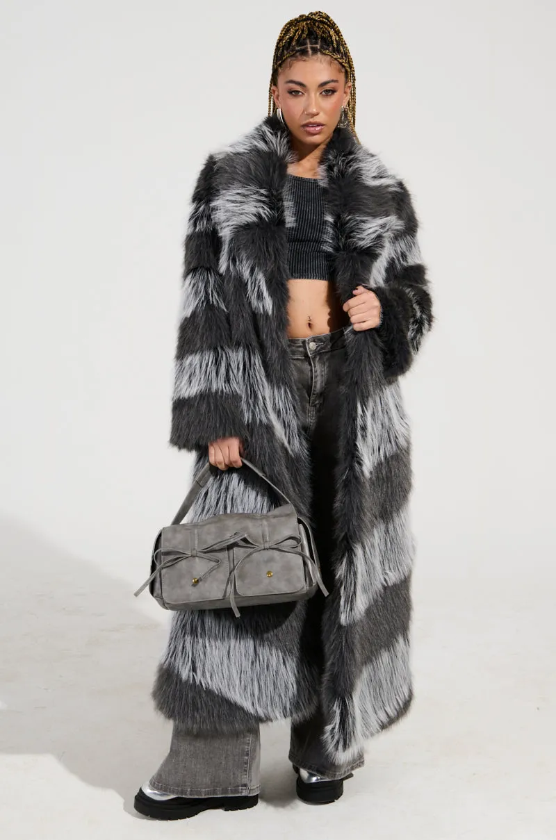 ANNI MAXI FAUX FUR JACKET