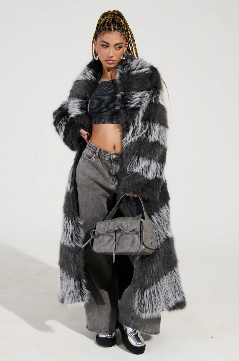 ANNI MAXI FAUX FUR JACKET