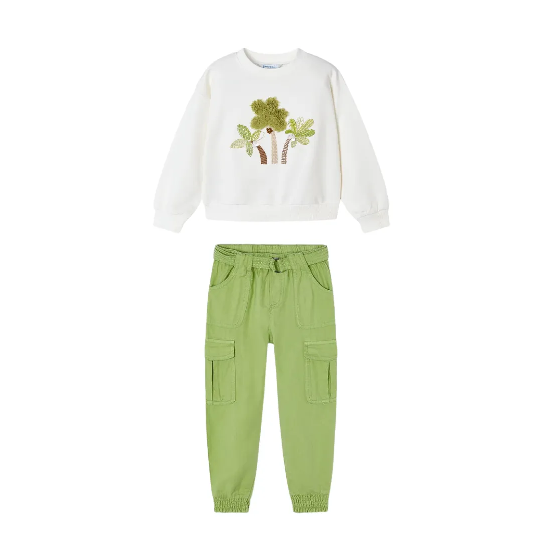 Apple Green Cargo Pant