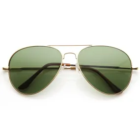 Aviator Metal Frame Sunglasses