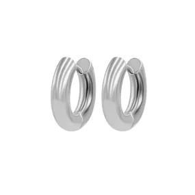 Bespoke Earring Hoop Pair 5mm x 12mm - Steel