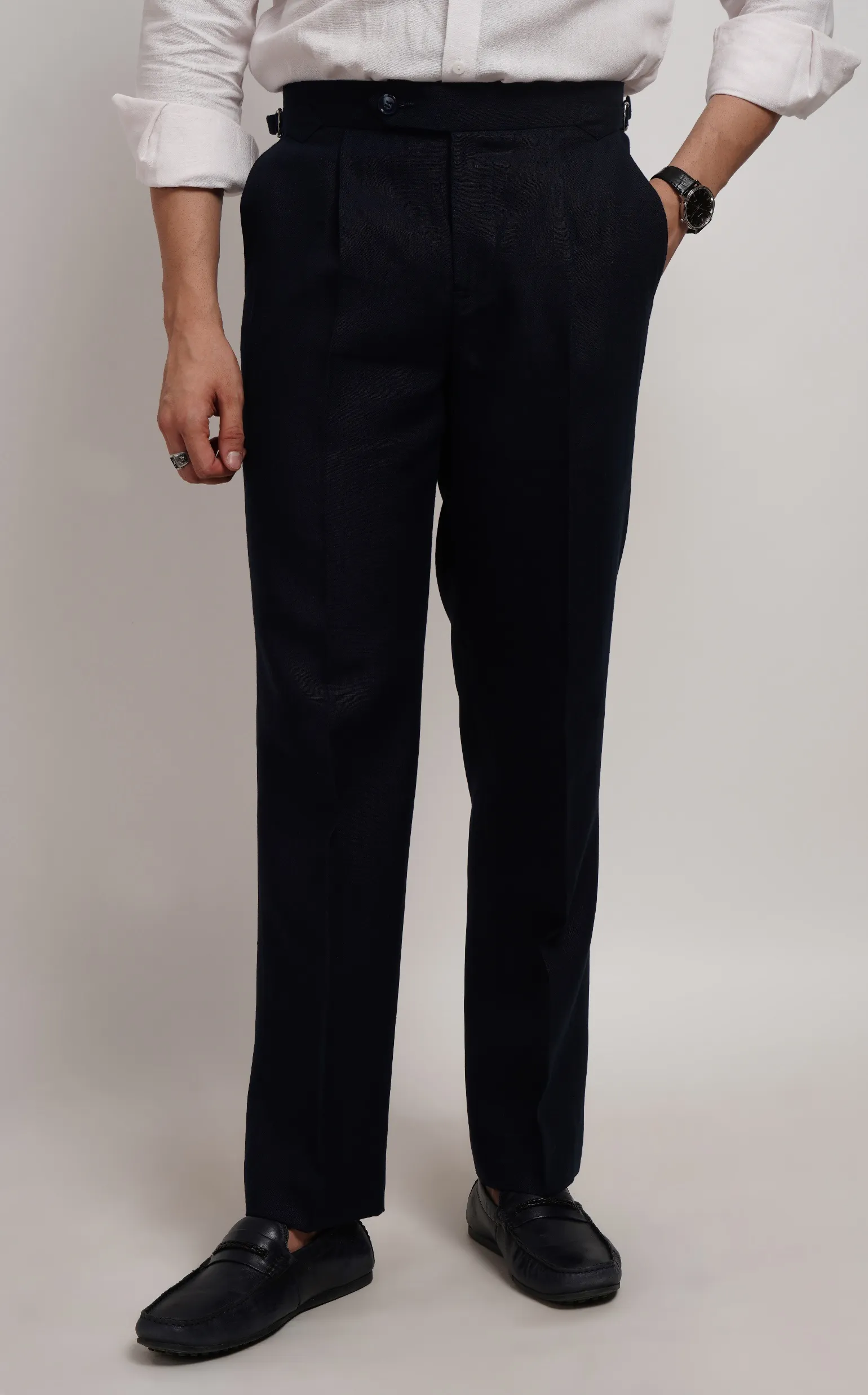 Blue Italian Trouser