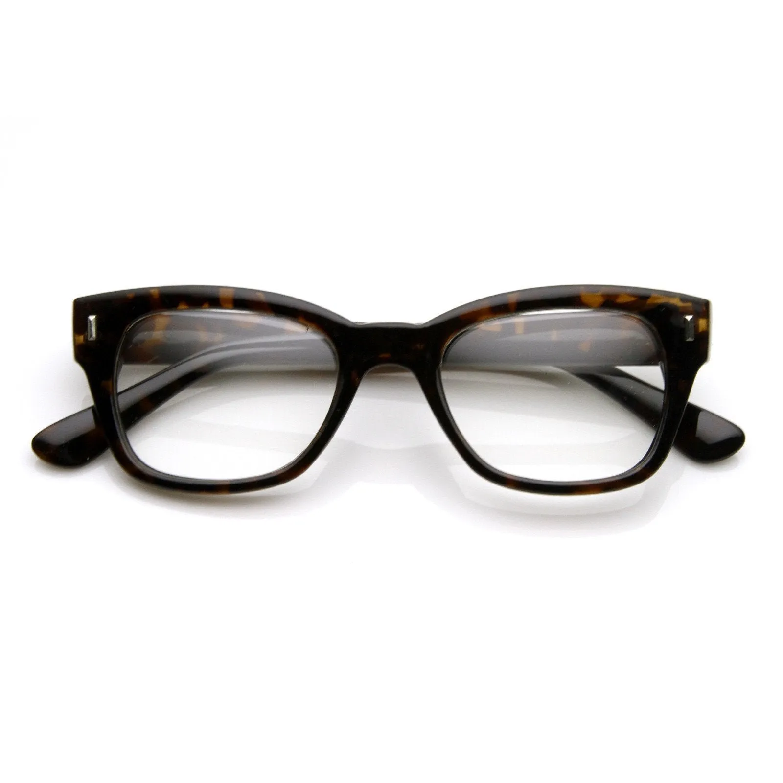 Bold European GQ Optical RX Clear Lens Glasses