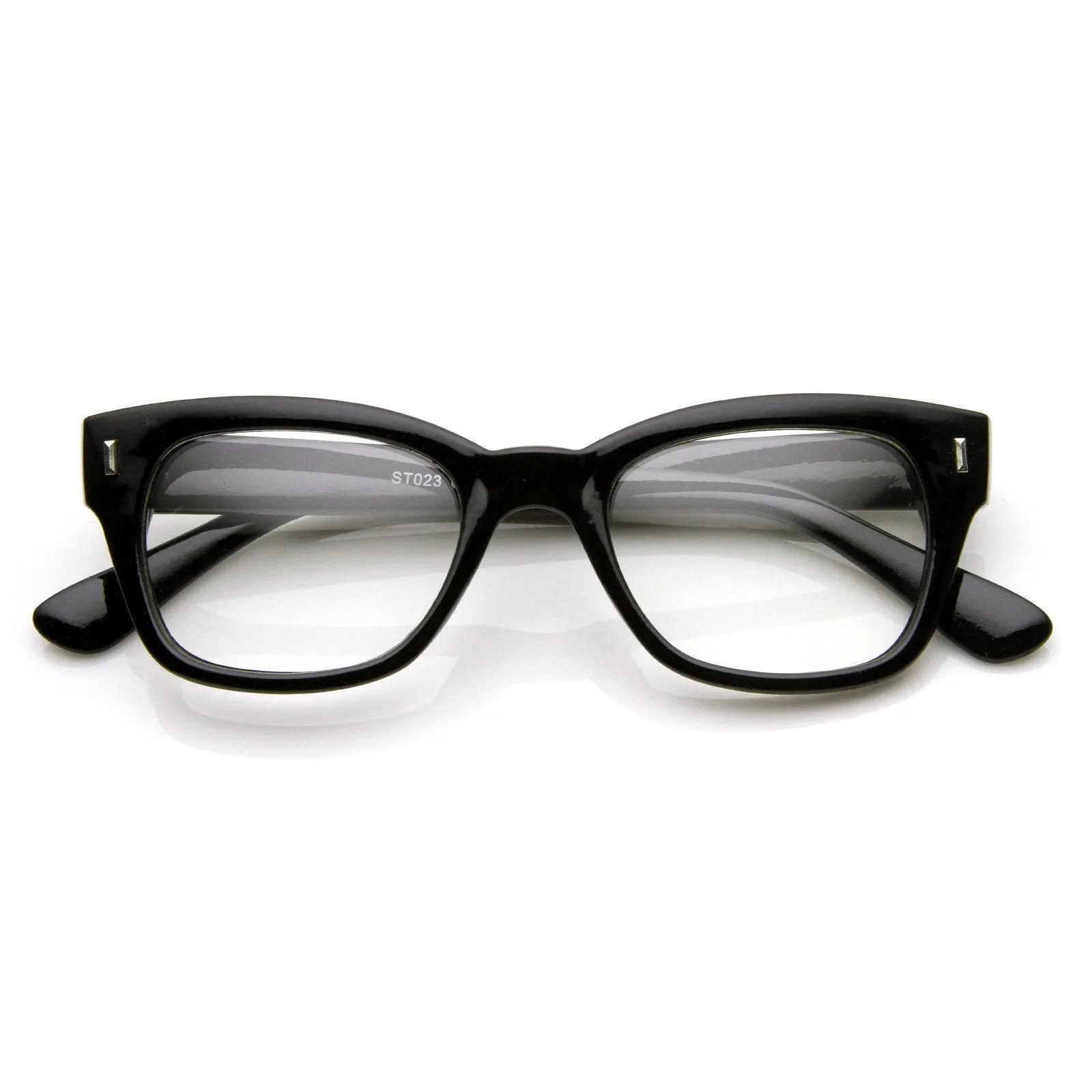 Bold European GQ Optical RX Clear Lens Glasses