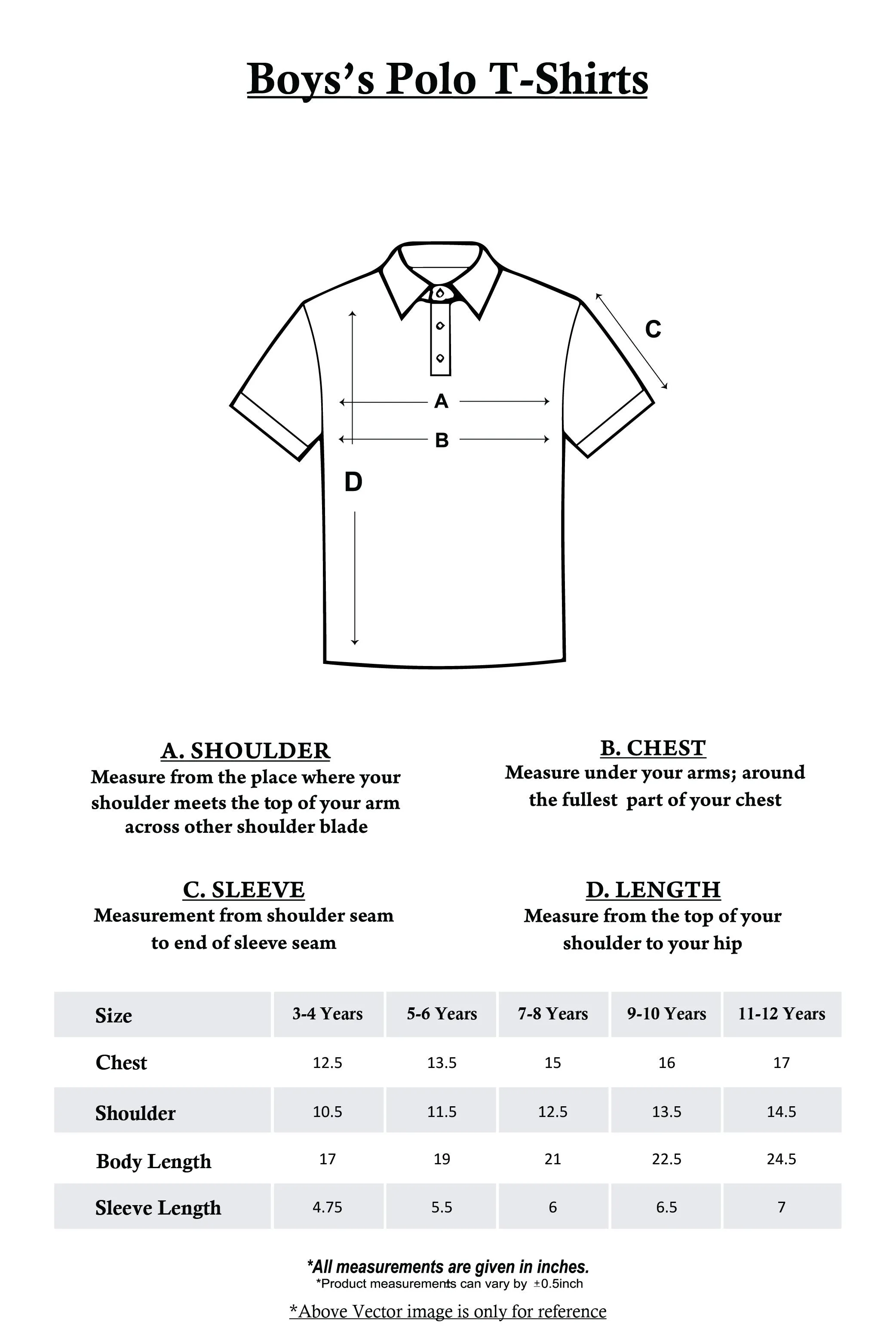 Boy's Fashion Polo