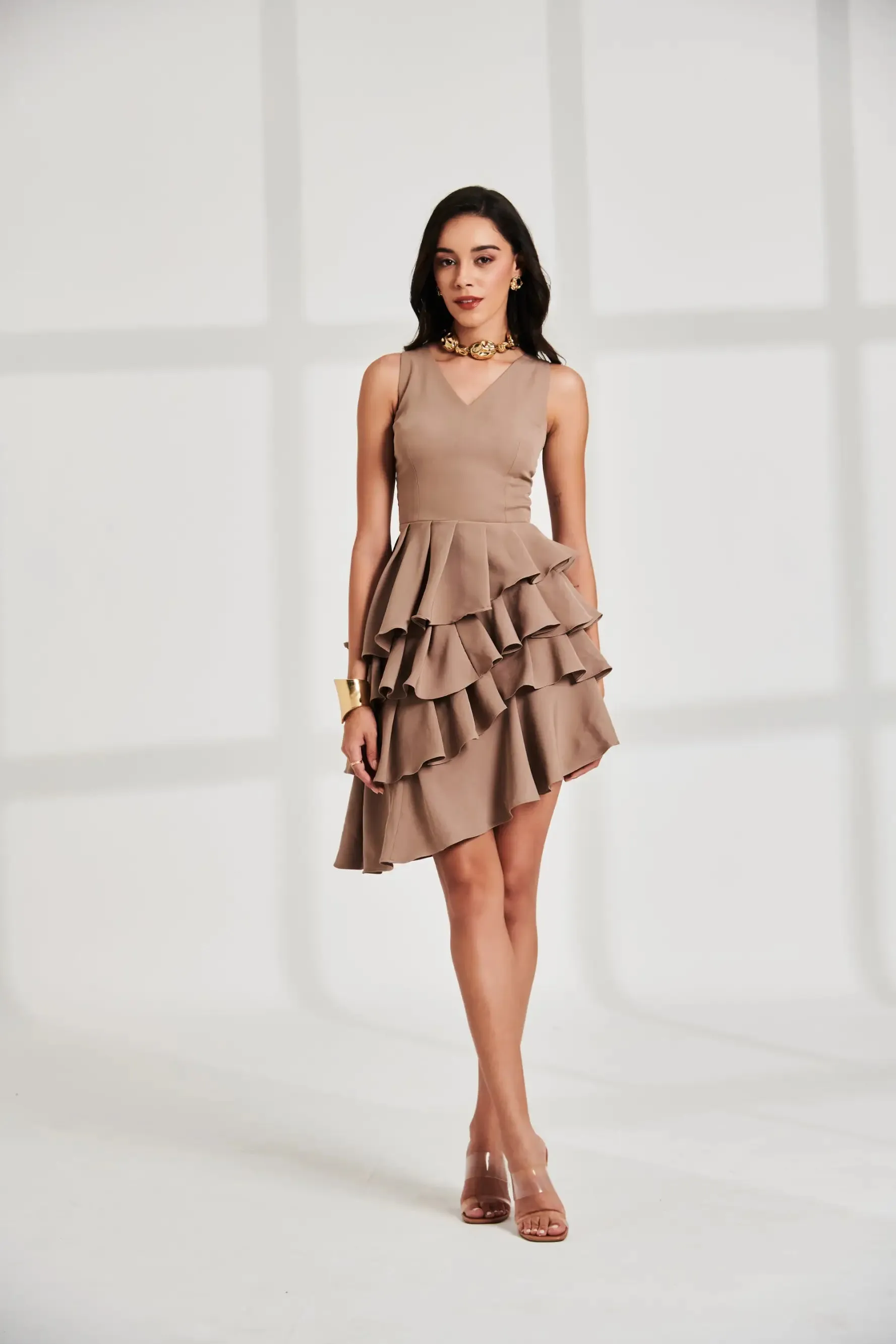 BROOKE Ruffle Dress