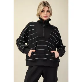 Brooklyn Modal Stripe Pullover