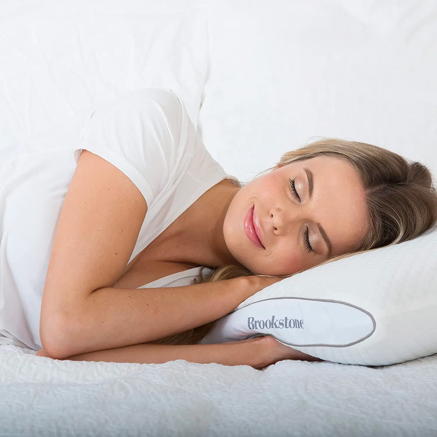 Brookstone Layer Adjust Pillow