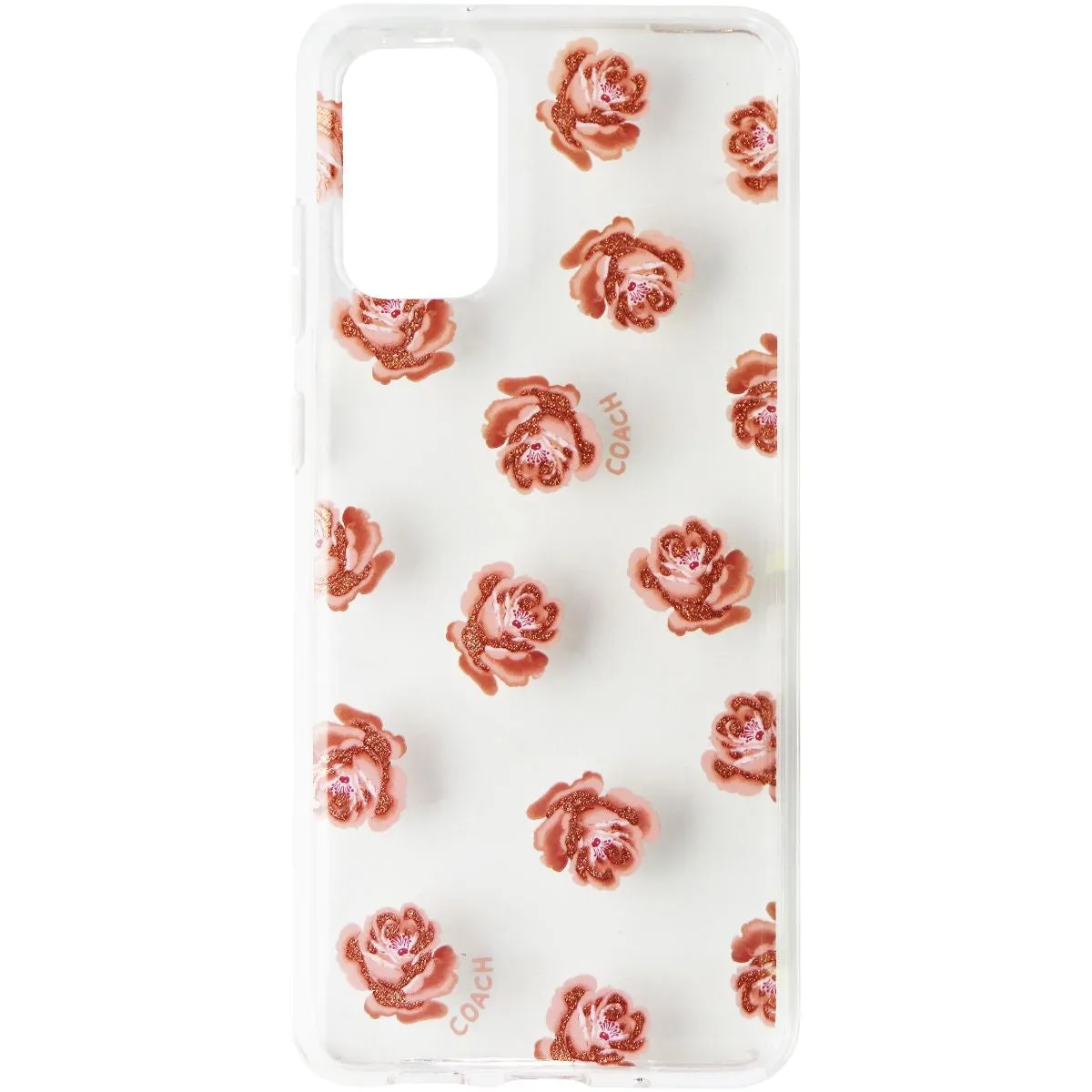 Coach Protective Case for Samsung Galaxy (S20 ) - Dreamy Peony/Clear/Flowers