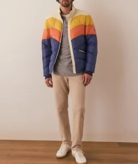 Colorblock Puffer Jacket