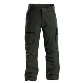 DASSY Connor 200893 Canvas Kneepad Work Trousers Moss Green