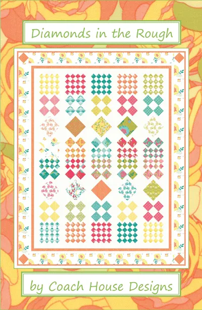 Diamonds in the Rough Quilt Pattern