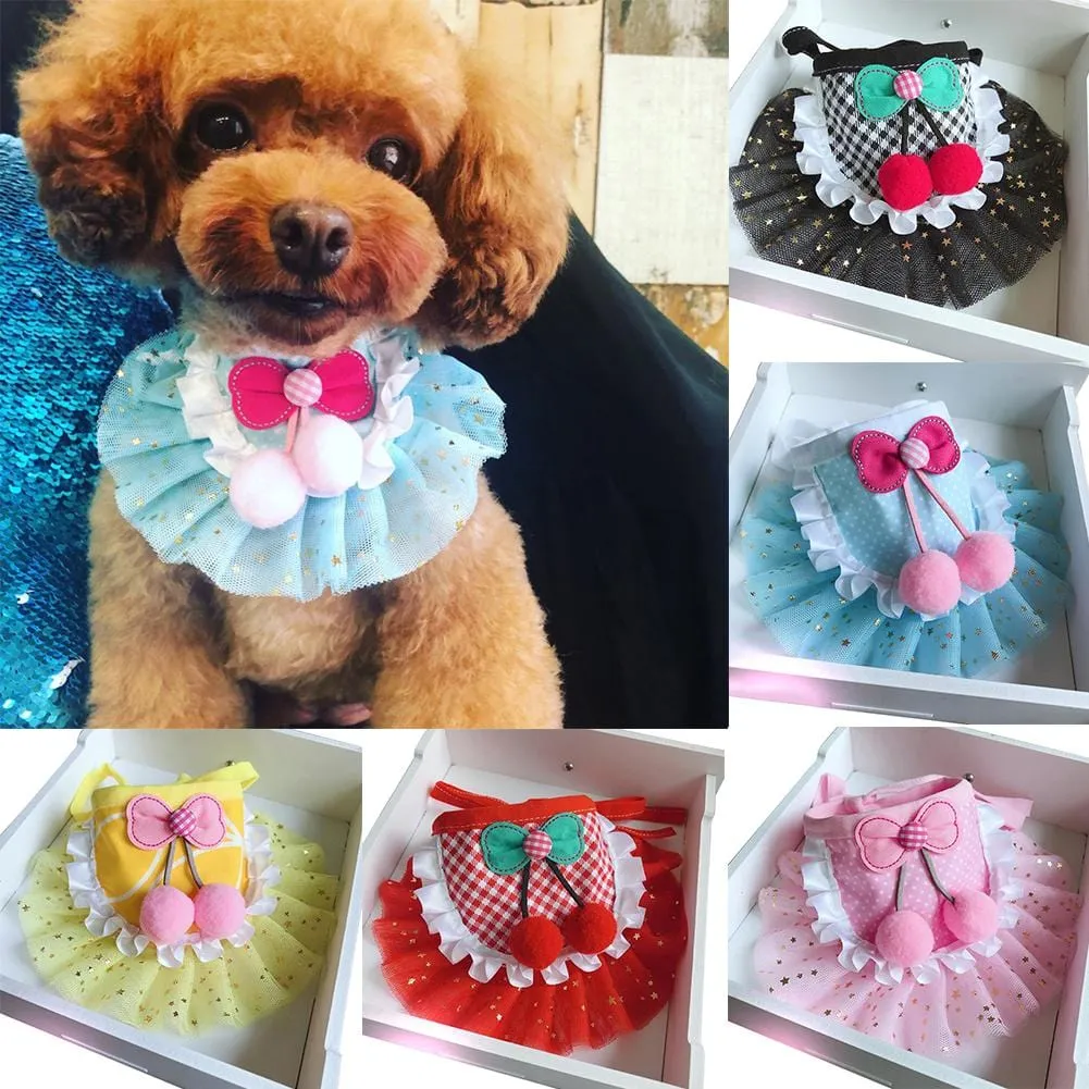 DIVA Pet Adorable Lace Collar Bib