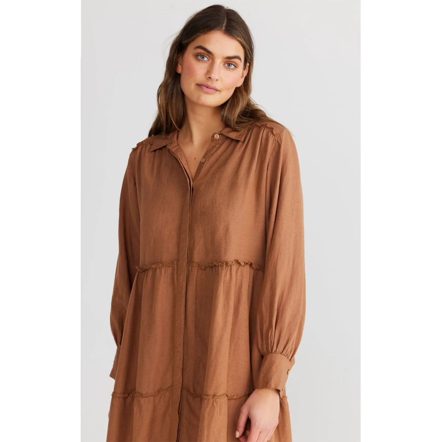 Dress Mia - Terracotta