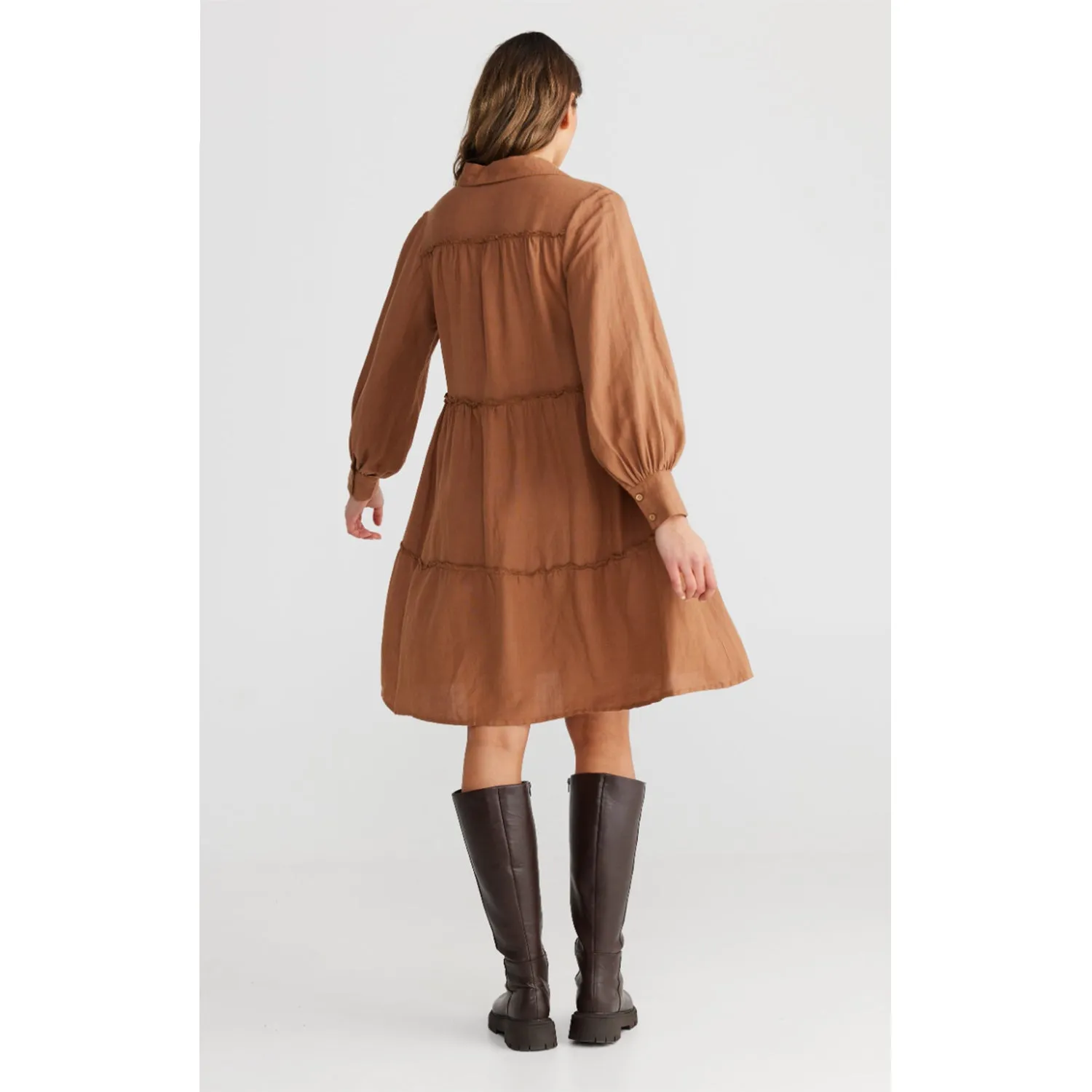 Dress Mia - Terracotta