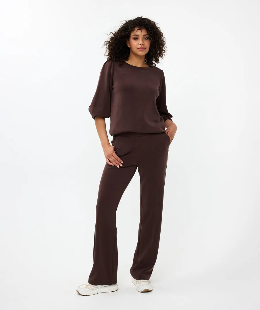 Esqualo ‘Modal Twist Sleeve Top’