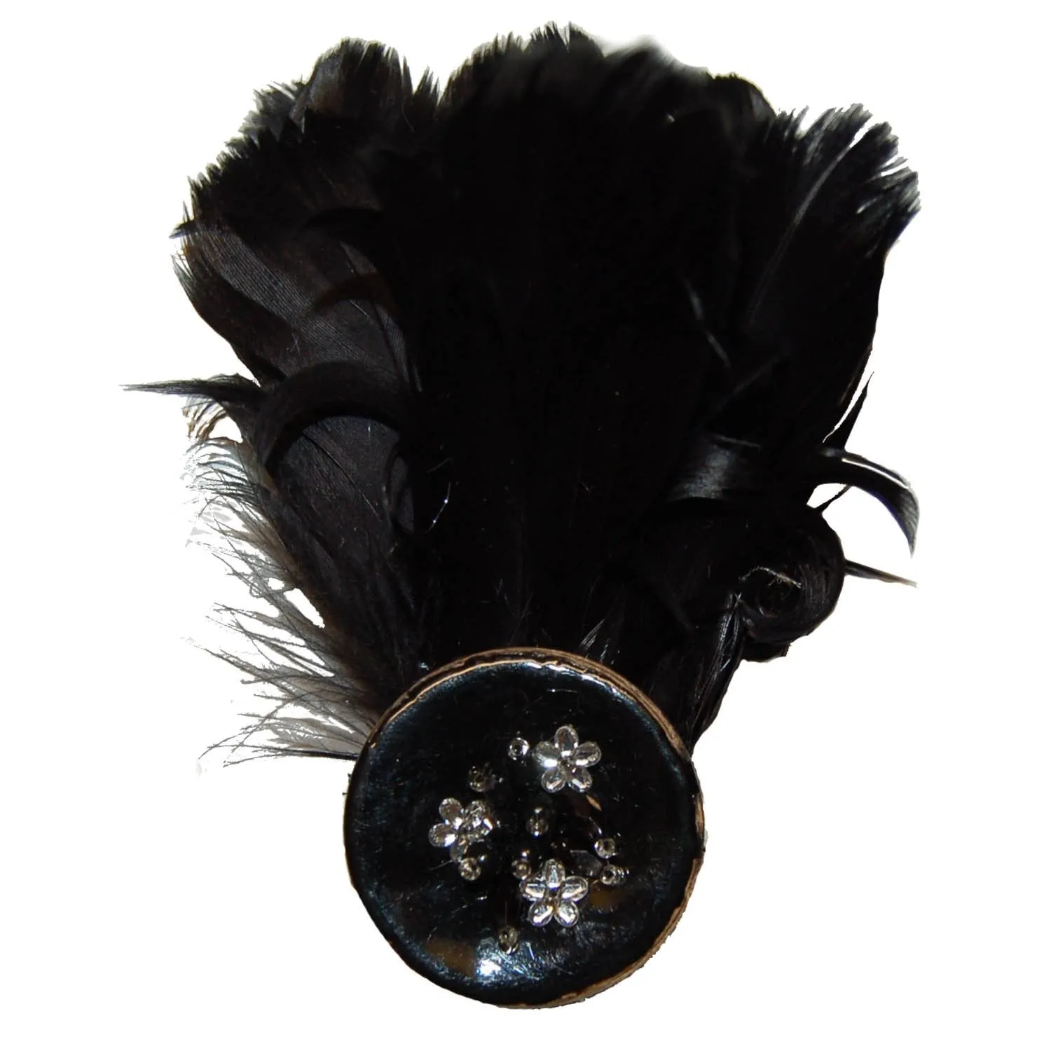 Feather Brooch - 89-1 (Brown Only)