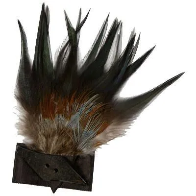 Feather Trim - Natural & Pheasant