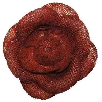 Flower Brooch - Straw