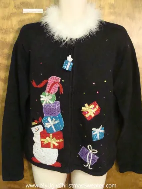 Funny Collar Horrible Christmas Sweater