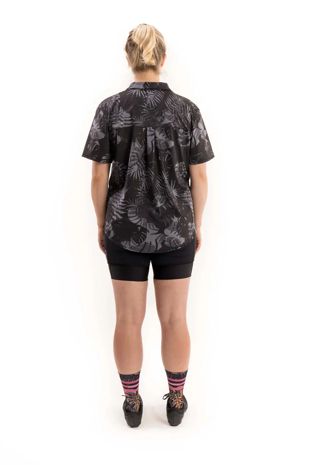 Getaway Shirt - Black Palm