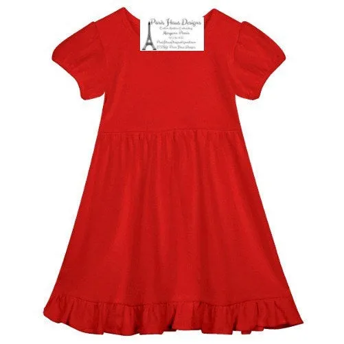 Girls Stars Monogram Dress