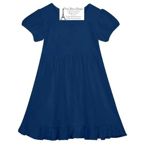 Girls Stars Monogram Dress