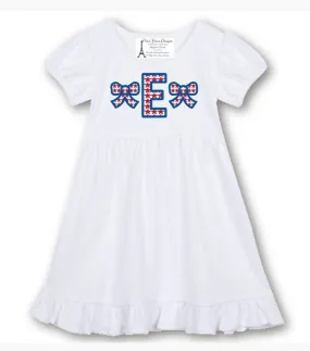 Girls Stars Monogram Dress