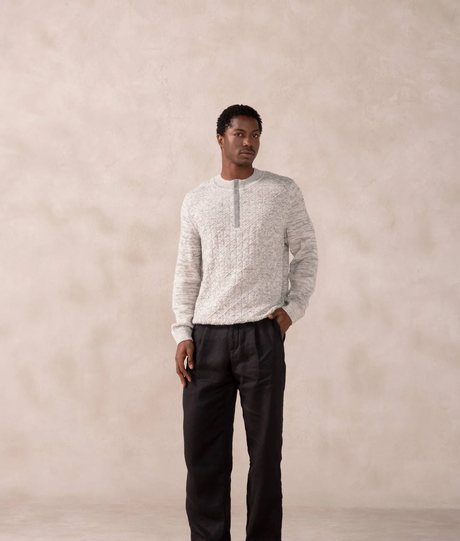 Half-Zip Ramsey Sweater