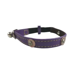 Hamish McBeth Cat Collar - Moet Purple - Diamante