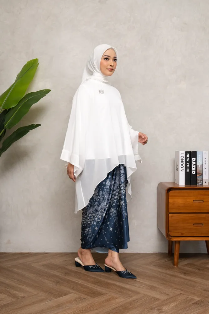 Hanna Tunic Set White Pearl