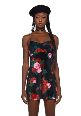 High School Heartthrob Slip Dress