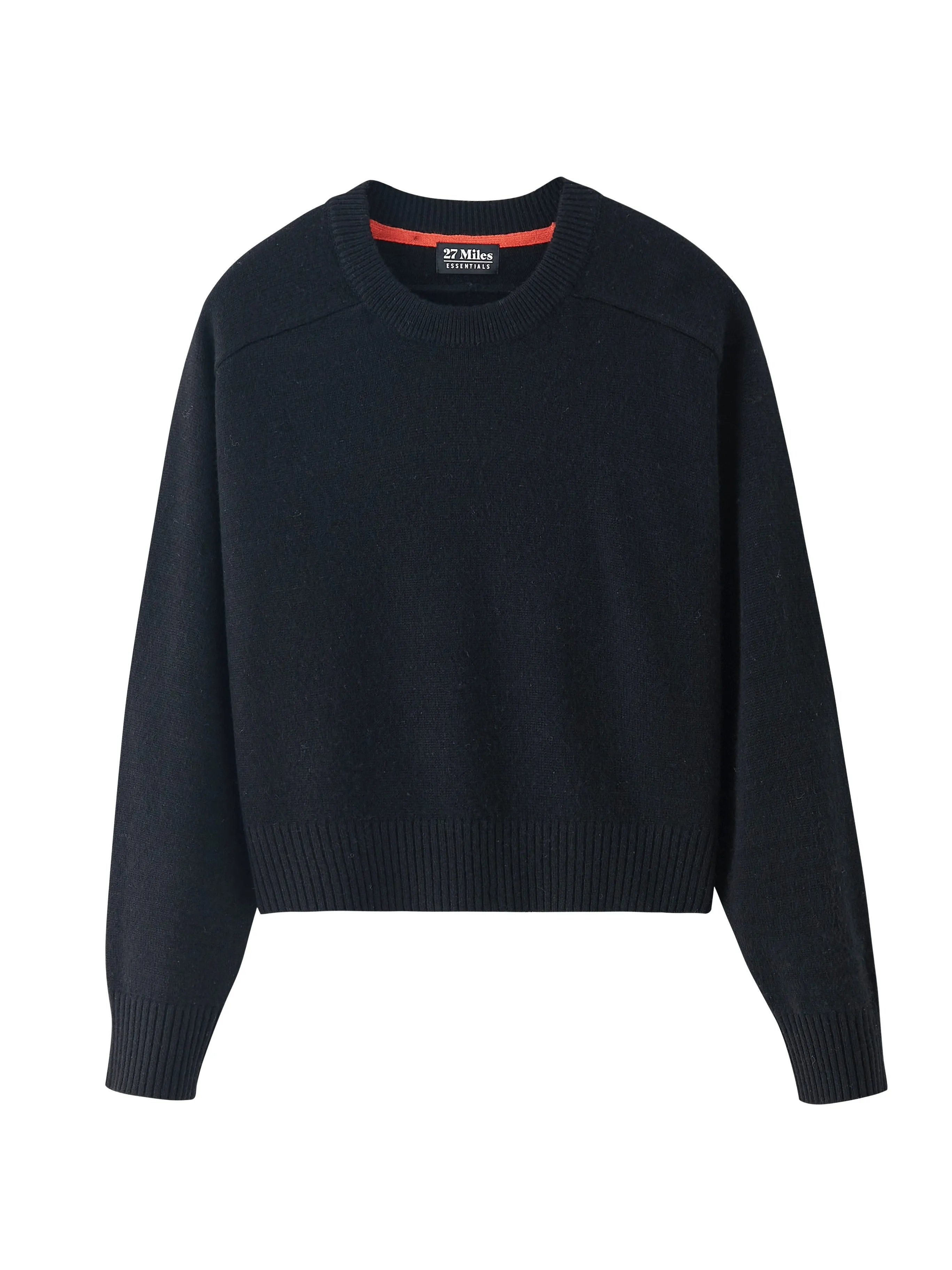 Iliana Cashmere Boxy Crewneck