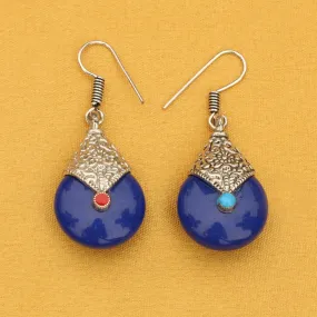 Imeora Blue Drop Earrings