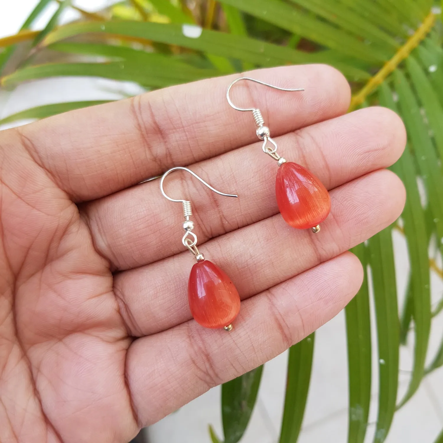 Imeora Red Monalisa Earrings