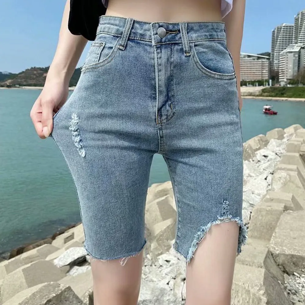 Julia Fashion - Fashion New Summer Women High Waist Jeans