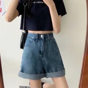 Julia Fashion - Fashion New Summer Women High Waist Shorts