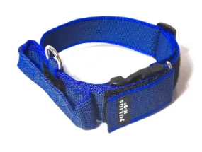 Julius-K9 Color & Gray® Collar With Handle, Safety Lock And Interchangeable Patch