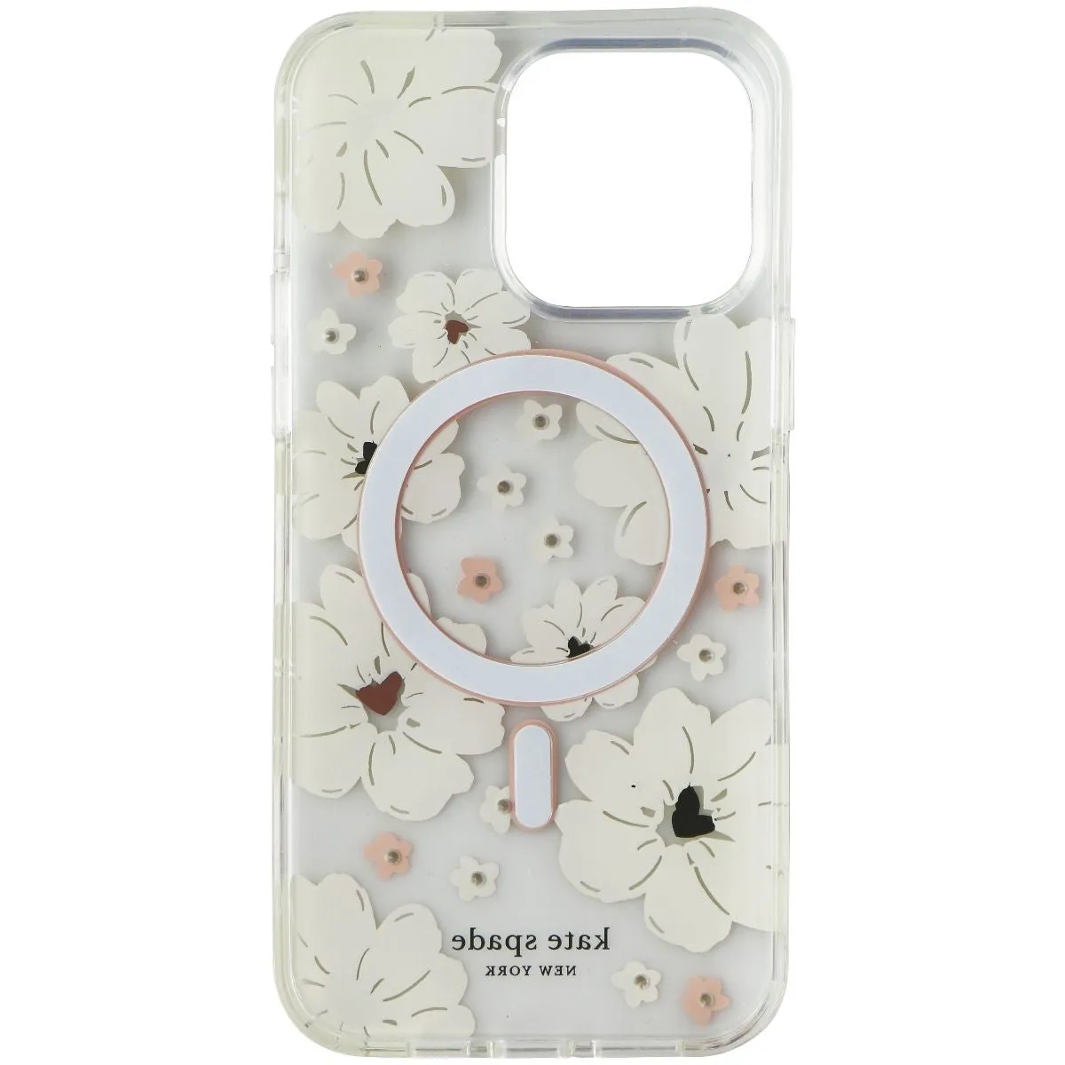 Kate Spade Protective Hardshell Case for  MagSafe for iPhone 14 Pro Max - Peony