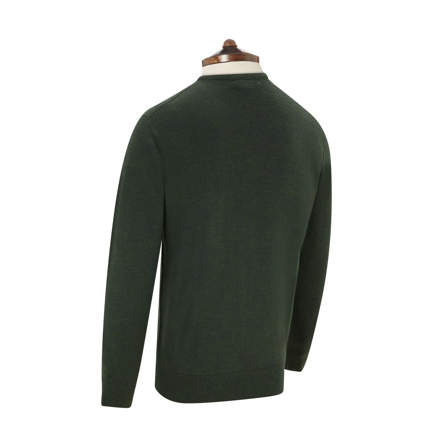 Kendrick Forest Green V Neck Pullover