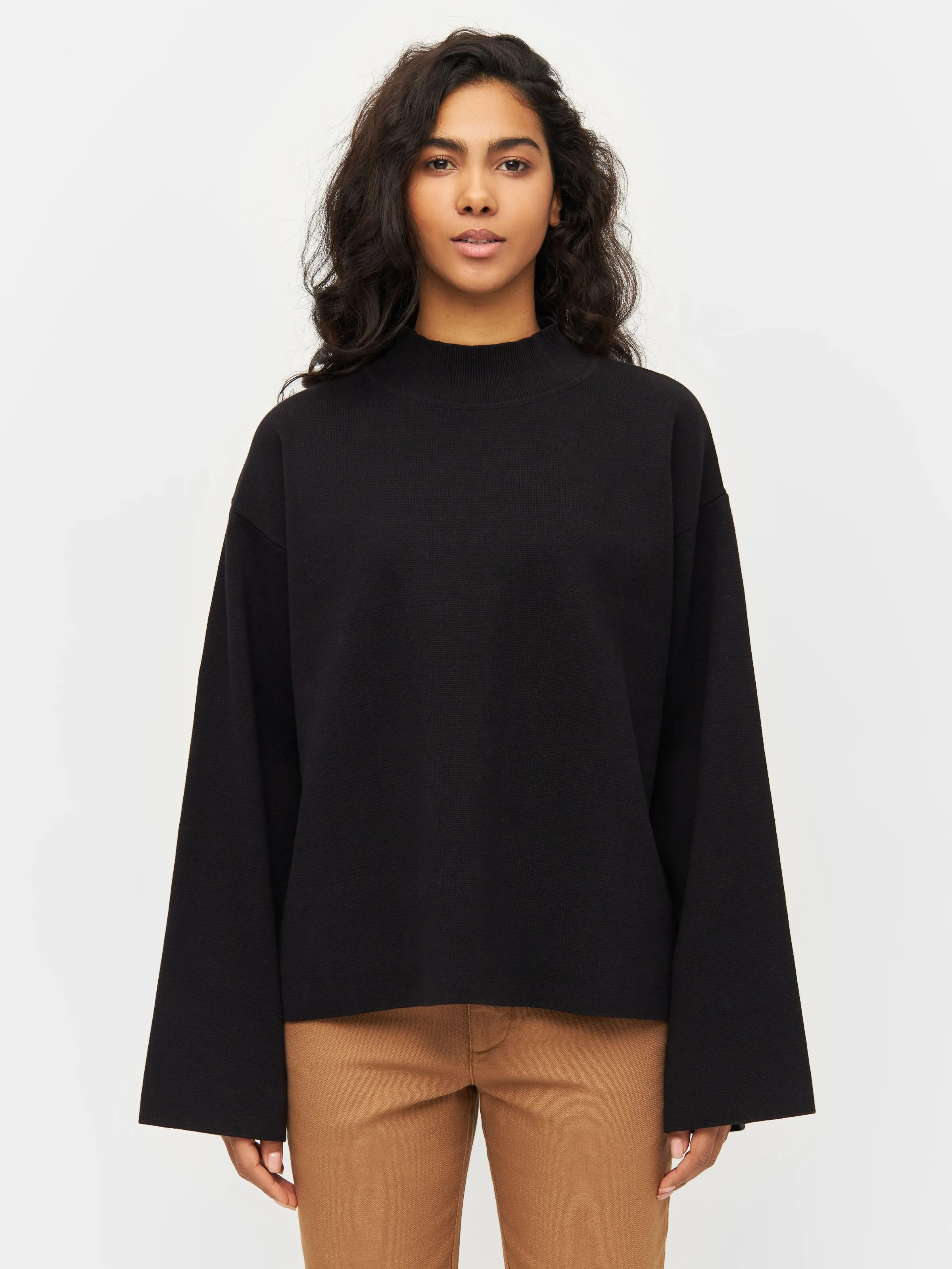 Knowledge Cotton Pullover high neck