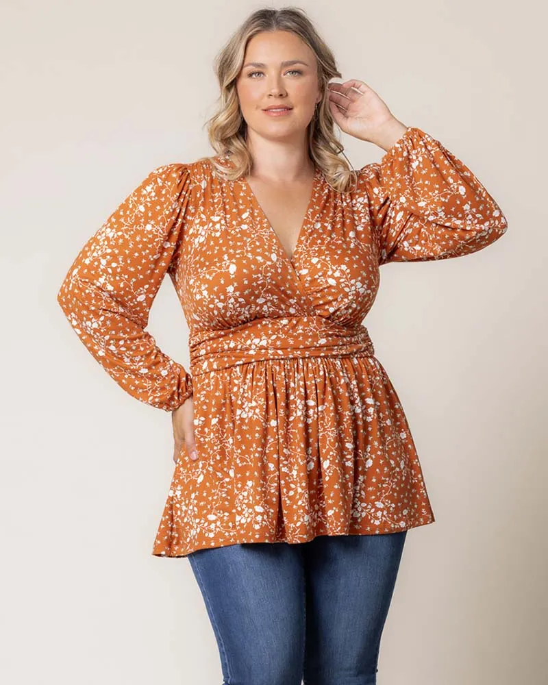 Leah Long Sleeve Tunic Top - Sale!