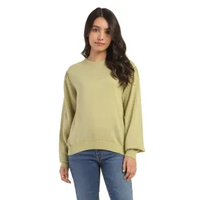 Levi's Women's Cotton Blend Casual Sweater (A3923-0001_Green